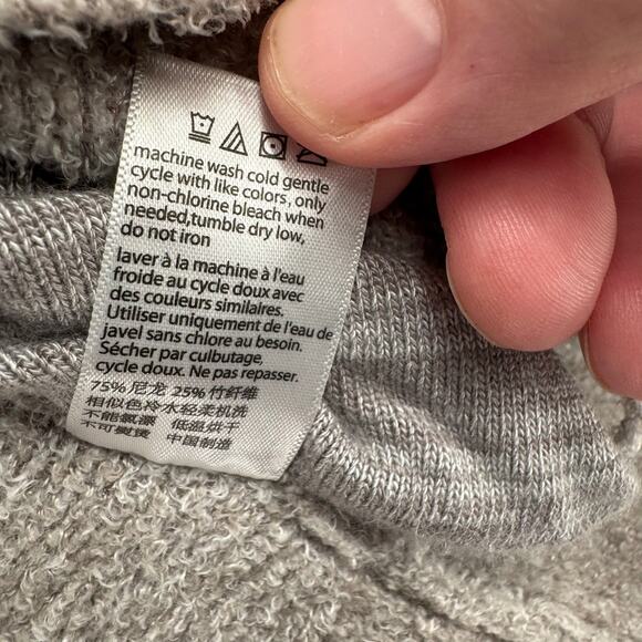 Barefoot Dreams CozyChic Lite Open Front Cardigan Sweater Womens XS/S Gray Beige - Picture 10 of 13